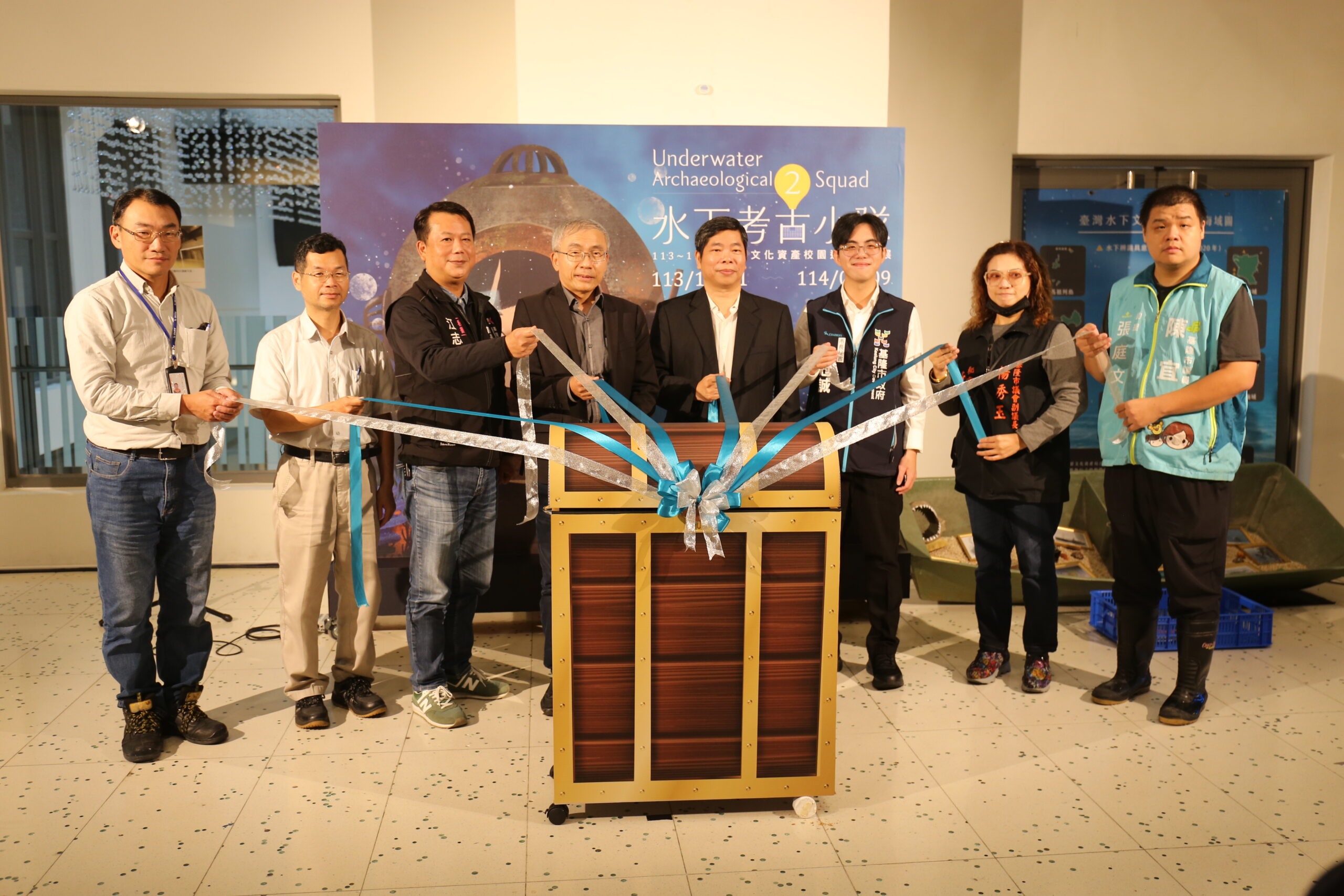 海科『水下文化資產校園巡迴微型展』今開幕