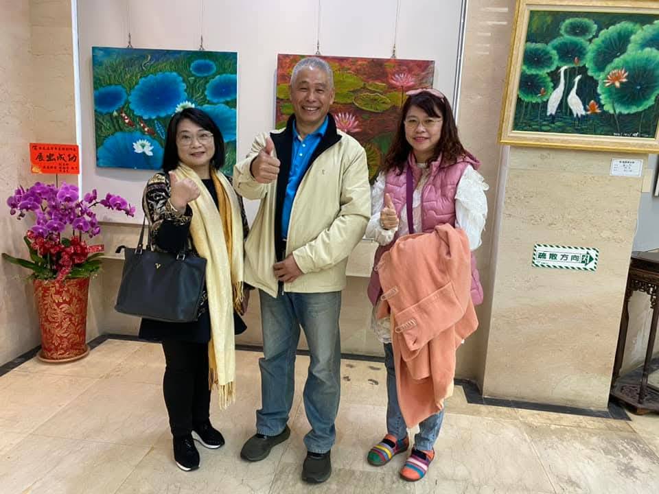 探尋藝術之美感受心靈之聲 葉竹林推薦《荷舞蓮漪》畫作展覽