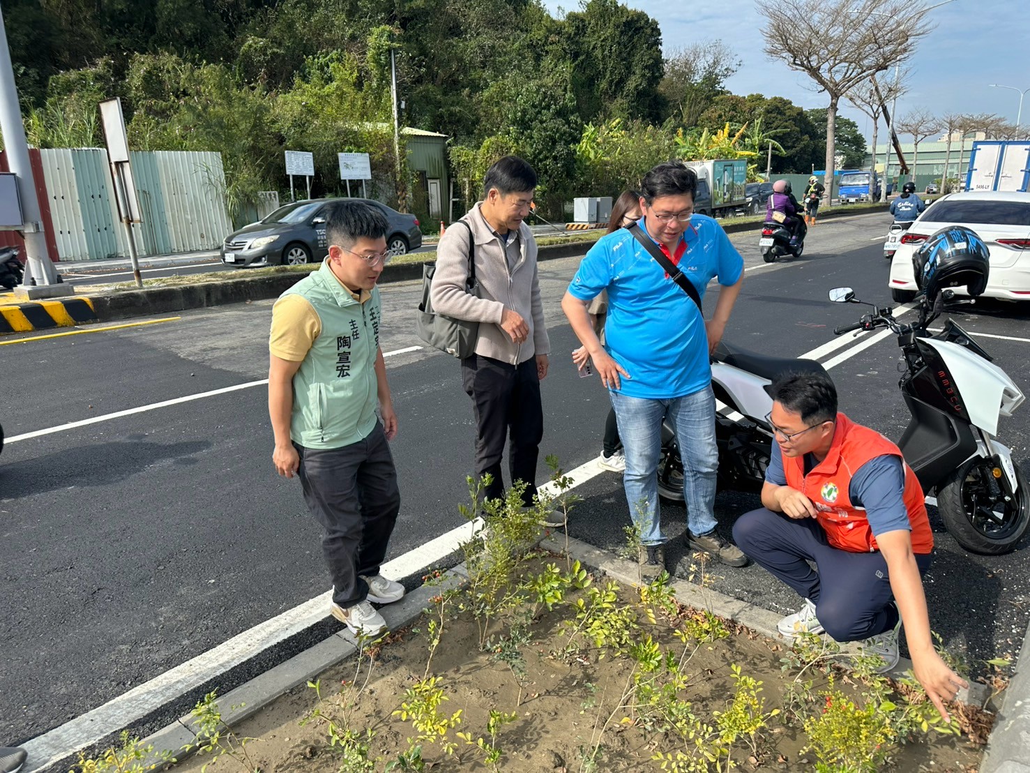 市議員陳皇宇關心行人安全人行道優化　不能忽略機慢車用路安全
