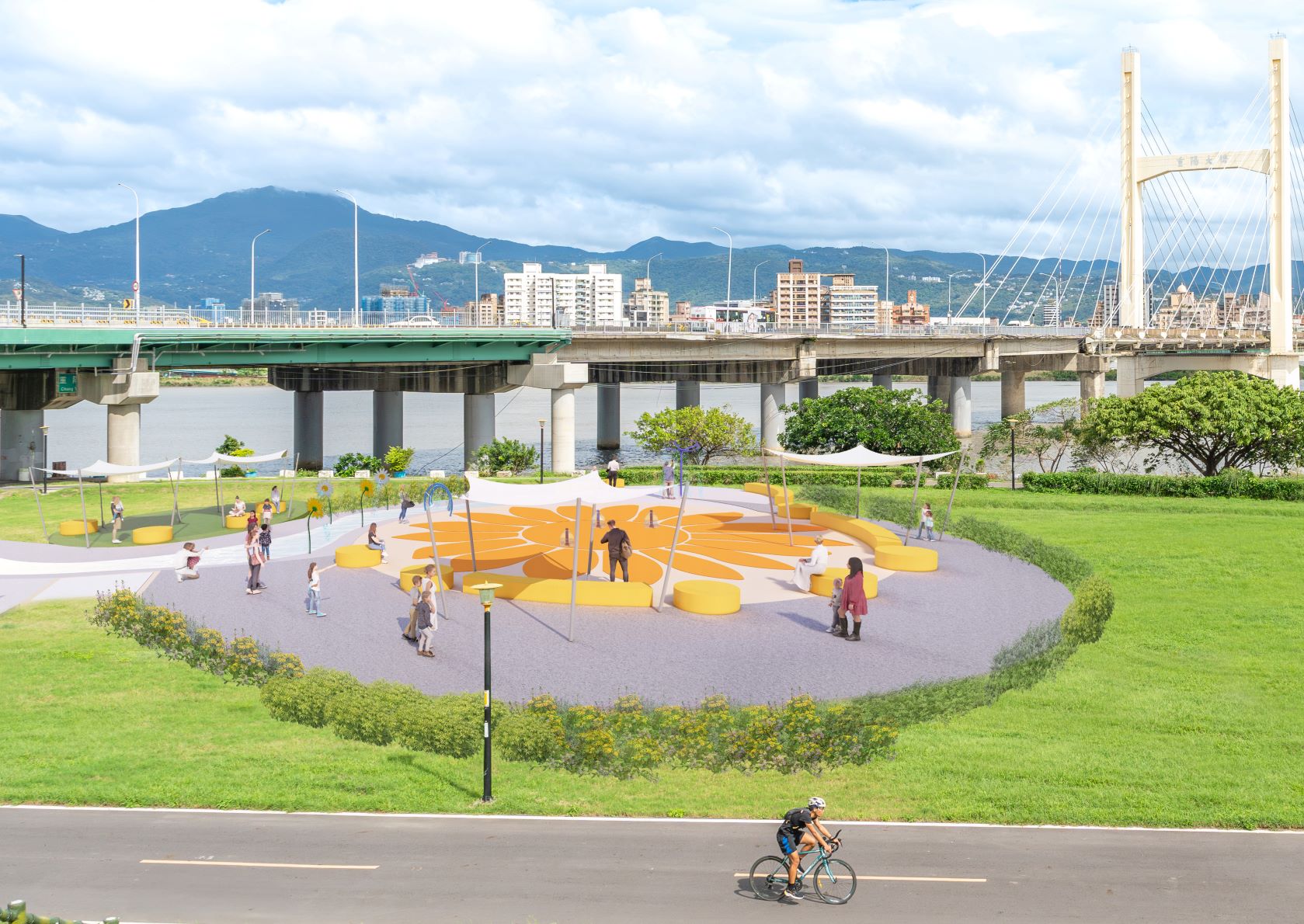 新北再添戲水樂園     「花漾水樂園」開工     7大噴水設施嗨翻夏天