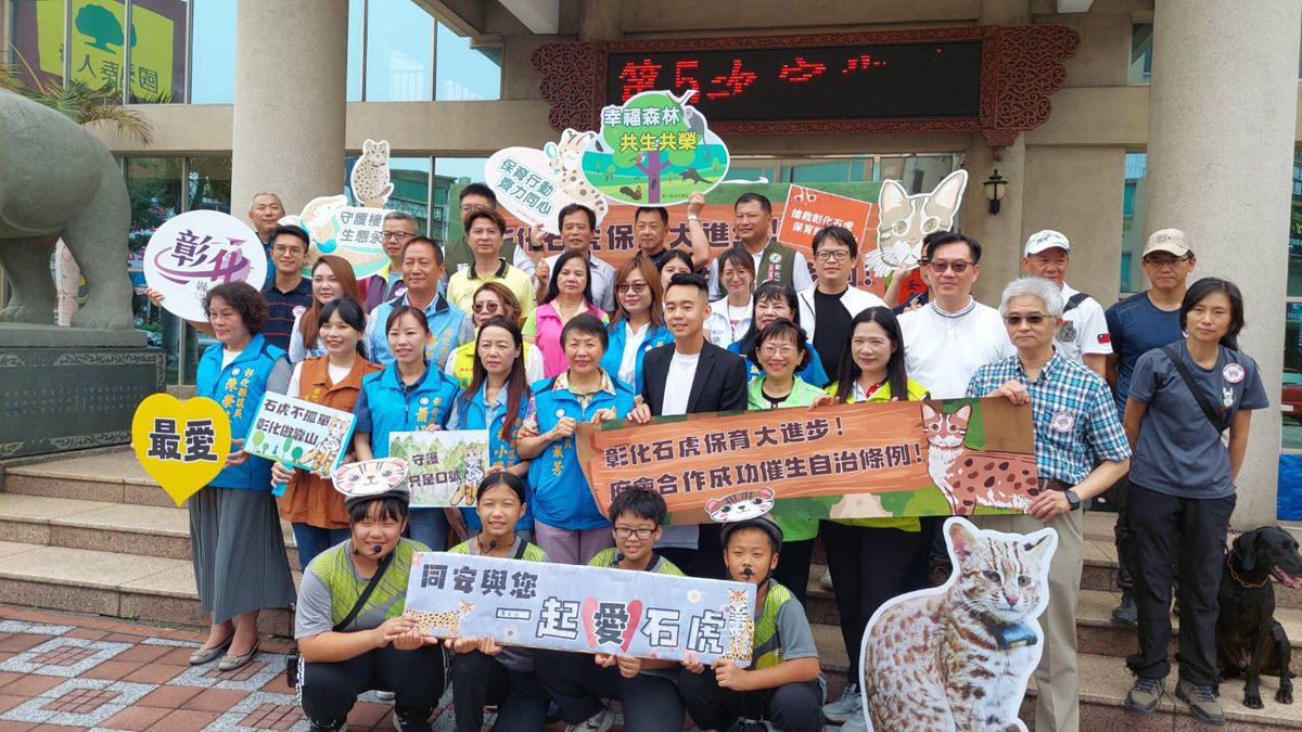 彰縣議會通過《彰化縣石虎保育自治條例》  為石虎營造更友善且穩定生存環境