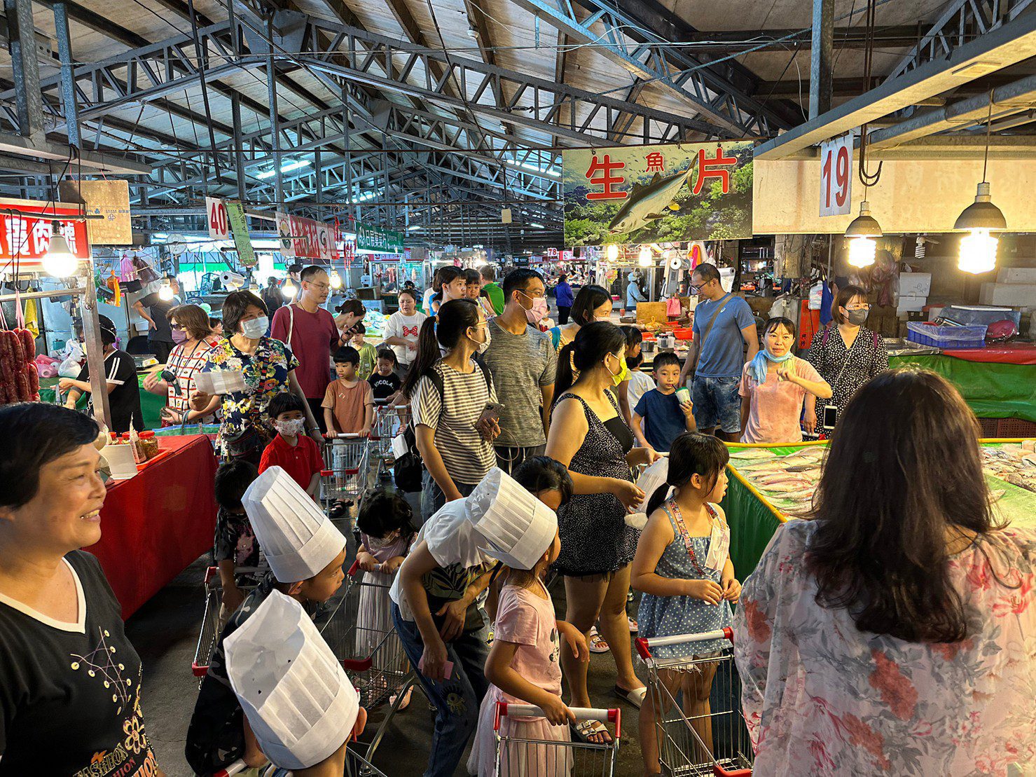 綠九巿場辦親子採買GO活動，歡迎兩人一組參加闖關體驗