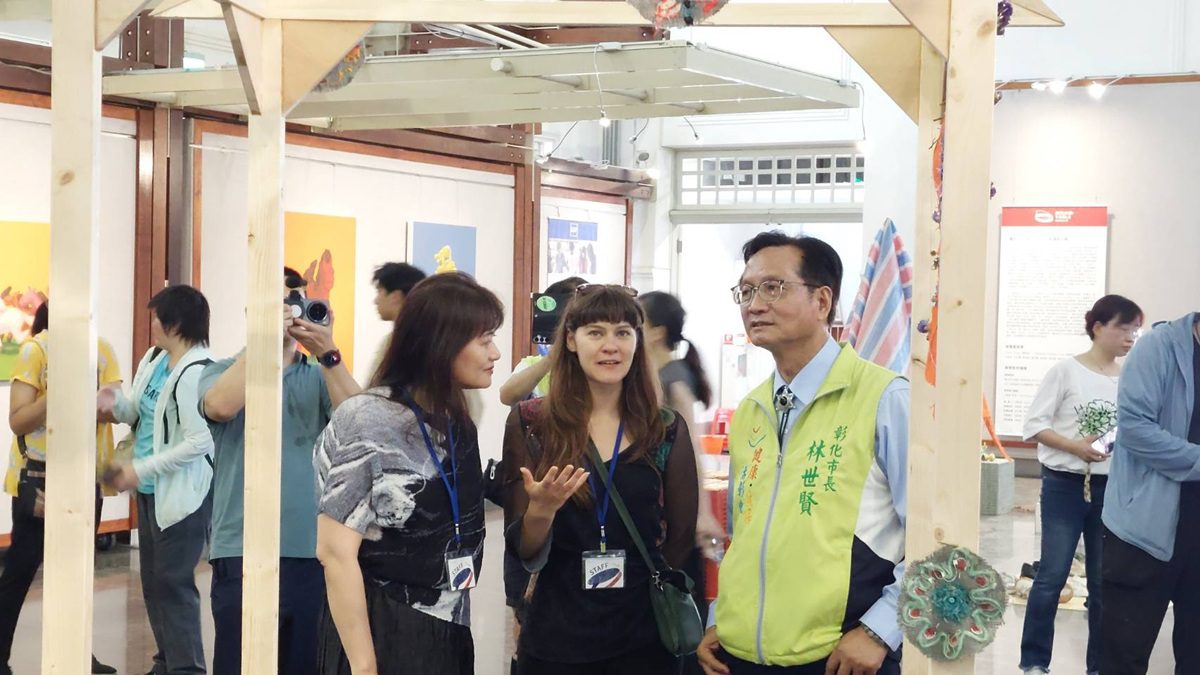 影音/《Round Table：相遇與共構  臺英藝術家駐校與文化交流計畫》成果展