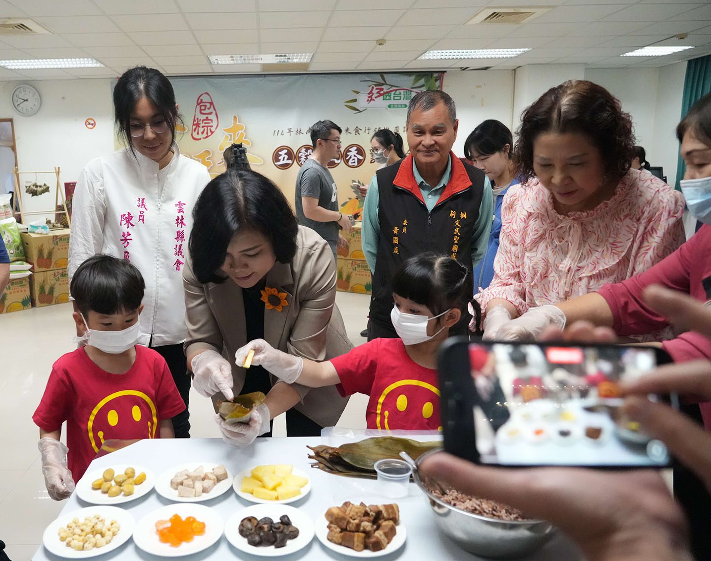 林內農會「金旺來五穀包粽」限量開賣　鳯梨、芋頭入餡鹹甜好滋味