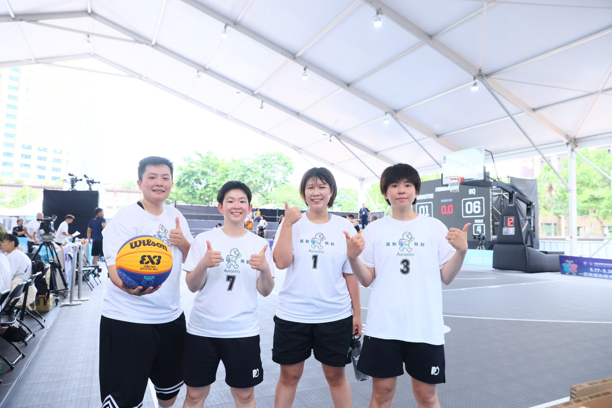 FIBA標準規格     世壯運3對3籃球決賽新北登場     打造國際級街頭籃球盛會
