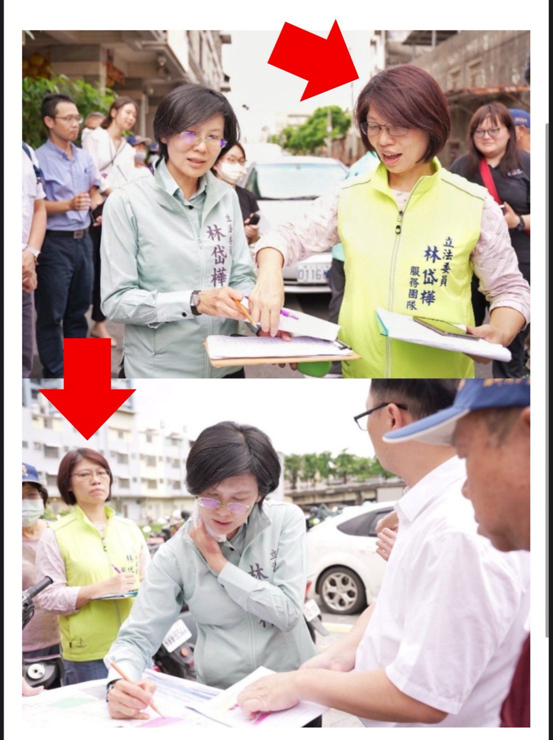 立法委員林岱樺今天出席民進黨廉政委員會，並發表聲明如下：